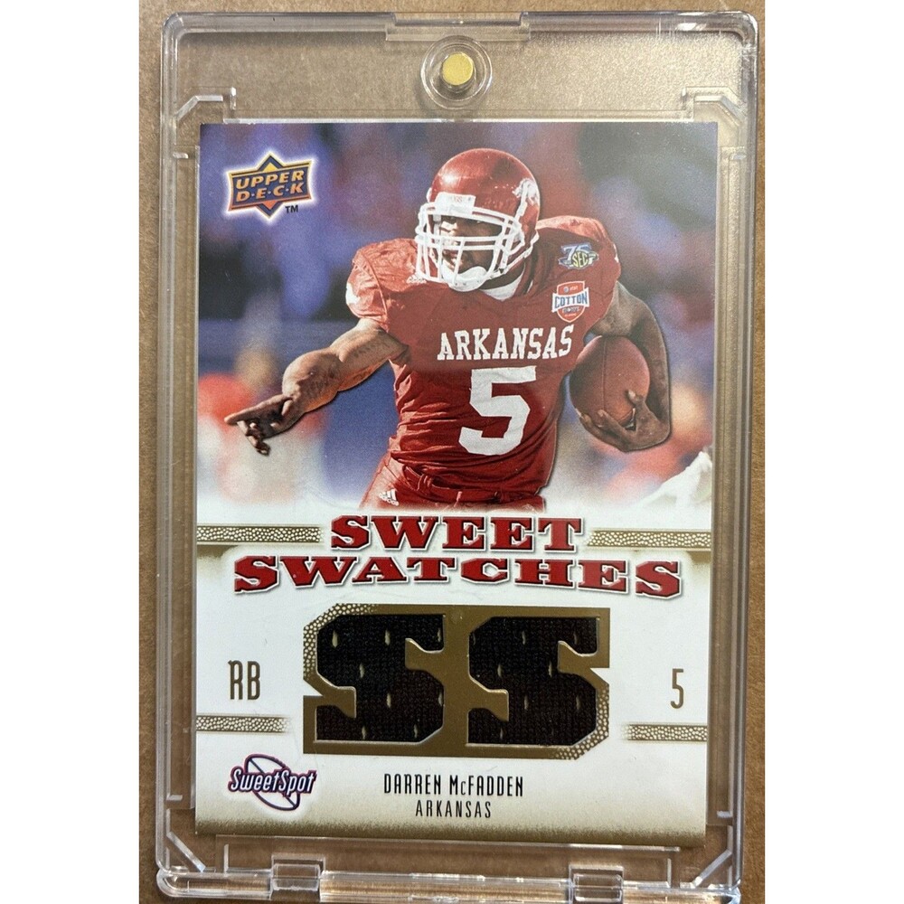 2010 Upper Deck Ncaa Sweet Spot - Sweet Swatches Darren McFadden #SSW-17 (MEM)